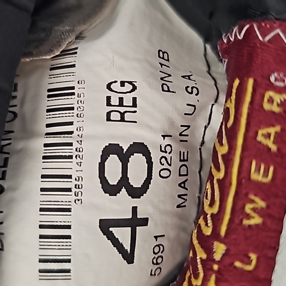 Perry Ellis Black Tuxedo sold at Mitchell's Formal Wear. - Picture 4 of 7